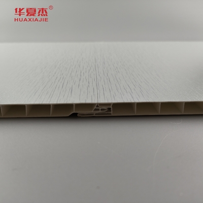 Moderno Disegno Argento Colore PVC soffitto e pannelli di parete resistente all'umidità Pareti pannelli di PVC Decorazione edilizia