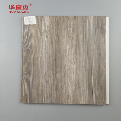 Fabbrica vendita diretta pannello di parete in Pvc legno stratificato grani di legno Pvc decorazione pannello di soffitto residenziale / ufficio