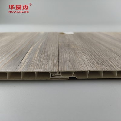 Fabbrica vendita diretta pannello di parete in Pvc legno stratificato grani di legno Pvc decorazione pannello di soffitto residenziale / ufficio