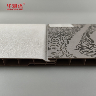 Disegno di lusso pannello di parete in Pvc stratificato con 60% di PVC contenuto anti graffi pannello di decorazione in Pvc per parete