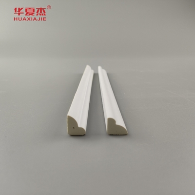 Prezzo all'ingrosso Costo Prezzo Pvc Moulding Exterior Bead White Vinyl 8FT 13x11mm Pvc Profile Material Building
