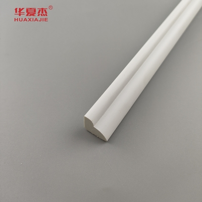 Prezzo all'ingrosso Costo Prezzo Pvc Moulding Exterior Bead White Vinyl 8FT 13x11mm Pvc Profile Material Building