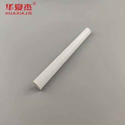 Vendita calda Pvc Moulding 1/2'' Quarter Round White Vinyl 12' Profil impermeabile Pvc Decorazione d'interni