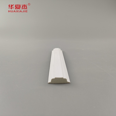 Moderno disegno rivestimento di separazione vinile bianco 12' pvc stampo 22x6mm pvc schiuma rivestimento e profilo
