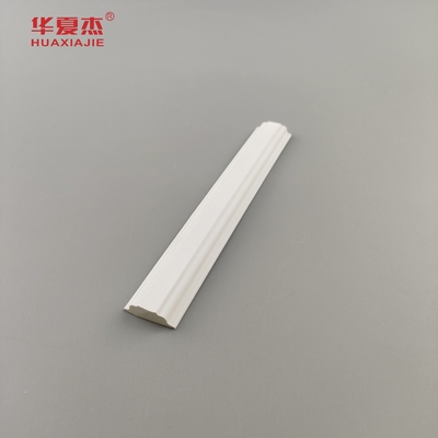 Moderno disegno rivestimento di separazione vinile bianco 12' pvc stampo 22x6mm pvc schiuma rivestimento e profilo