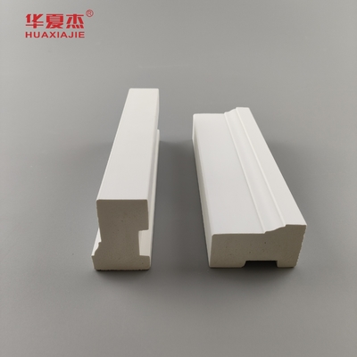 Prezzo di costo wpc Brickmold 2'' grani di legno pvc cornice di porta stampaggio impermeabile casa/ufficio decorazione