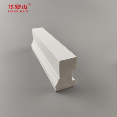 Prezzo di costo wpc Brickmold 2'' grani di legno pvc cornice di porta stampaggio impermeabile casa/ufficio decorazione