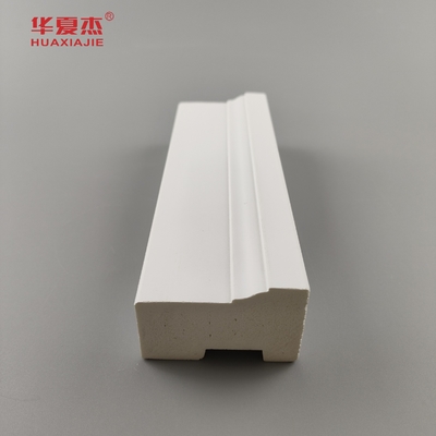 Prezzo di costo wpc Brickmold 2'' grani di legno pvc cornice di porta stampaggio impermeabile casa/ufficio decorazione