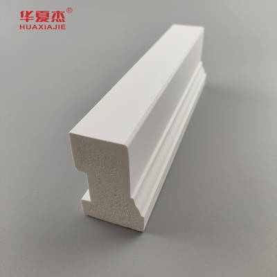 Prezzo di costo wpc Brickmold 2'' grani di legno pvc cornice di porta stampaggio impermeabile casa/ufficio decorazione