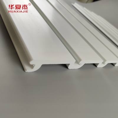Pvc di alta qualità Slatwall Pvc Parete di garage pannello Cornice impermeabile Per la decorazione