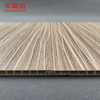 Moderno design pannello di parete in Pvc laminato 250x5mm pannello di grano di legno in Pvc per la decorazione del soggiorno