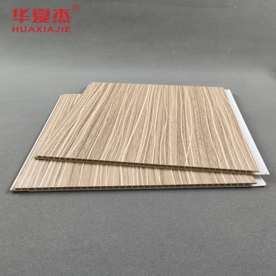 Moderno design pannello di parete in Pvc laminato 250x5mm pannello di grano di legno in Pvc per la decorazione del soggiorno