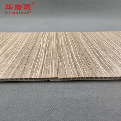 Moderno design pannello di parete in Pvc laminato 250x5mm pannello di grano di legno in Pvc per la decorazione del soggiorno