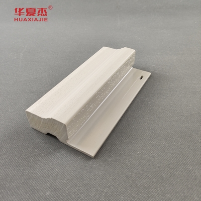 Wpc interno cornice di porta Bianco o di legno Granelli Superficie Wpc stampaggio