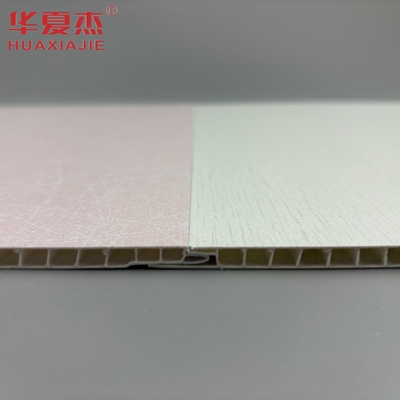 Stampaggio a caldo Negozio rosa pannello di parete in Pvc superficie lucida pannello di soffitto in Pvc decorazione interna Hotel