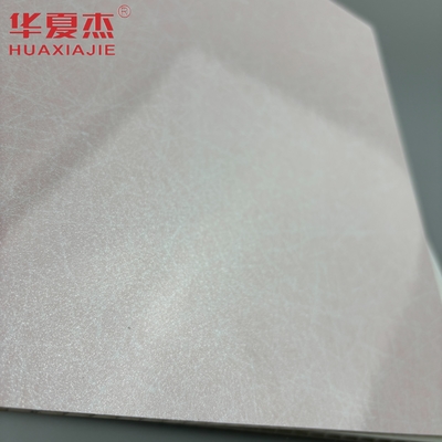 Stampaggio a caldo Negozio rosa pannello di parete in Pvc superficie lucida pannello di soffitto in Pvc decorazione interna Hotel