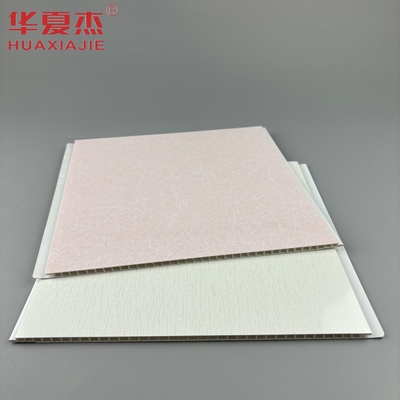 Stampaggio a caldo Negozio rosa pannello di parete in Pvc superficie lucida pannello di soffitto in Pvc decorazione interna Hotel