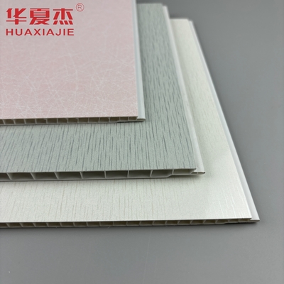 Piastra bianca con modello metallico argento pannello di parete in pvc soffitto decorazione pannelli in pvc per appartamento