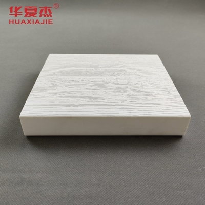 Modello di legno PVC planchetta colore bianco Pvc stampaggio per la decorazione degli edifici
