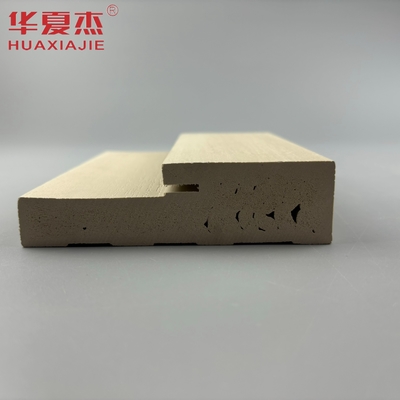 Cornice di porta in legno di plastica composita WPC in forma quadrata per la sostituzione della porta