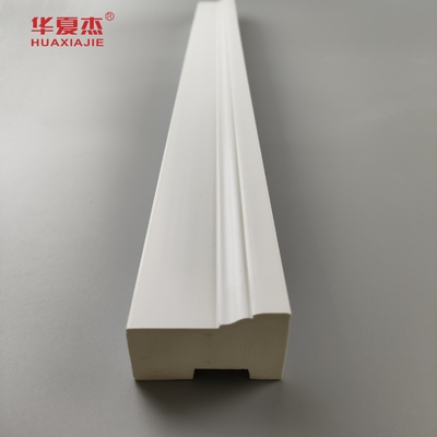 12 piedi di lunghezza PVC Trim Board con finitura di superficie di grano di legno e resistenza ai raggi UV