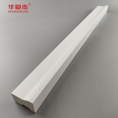 12 piedi di lunghezza PVC Trim Board con finitura di superficie di grano di legno e resistenza ai raggi UV