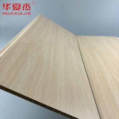 Pannelli di parete di legno scuri a prova d'umidità di colore UPVC per la decorazione interna