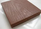 Bordi di plastica di Decking/pavimentazione del composto WPC di legno solido antiscorrimento