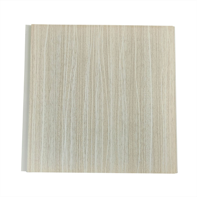 Spessore laminato di larghezza 5mm del pannello di parete del PVC di legno 250mm per la camera da letto