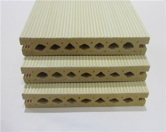 Prezzo buono Il Decking composito Anti-UV di WPC si imbarca sull'Anti-insetto con il bordo di sezione di Hollw in linea