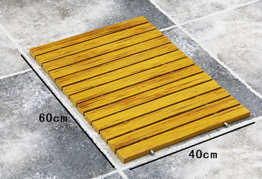 Prezzo buono Ricicli la stuoia composita impermeabile del pavimento del bagno del bagno di Decking di WPC in linea