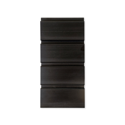 Prezzo buono PVC Slatwall del nero della parete del garage 4 x 8 piedi con gli accessori in linea