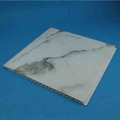 Marmo bianco e nero del PVC del pannello di parete impermeabile per la cucina