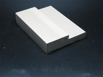 Prezzo buono Modanature decorativi di plastica di legno del PVC della struttura di porta del composto WPC per le pareti in linea