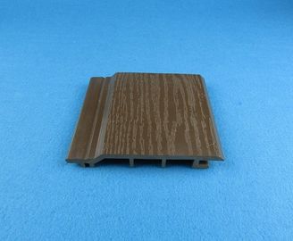 Prezzo buono Tempo esteriore antitarme di colore di Brown del pannello di parete della decorazione WPC resistente in linea