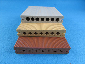 Prezzo buono Decking composito amichevole vuoto in condizioni ambientali WPC di Decking di WPC della scanalatura in linea