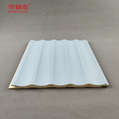 Pannelli cavi a forma di U Pannelli da parete WPC Decorazione Tavola blu