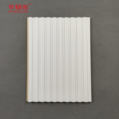 Pvc di alta qualità pannello da parete WPC Disegno bianco per il televisore