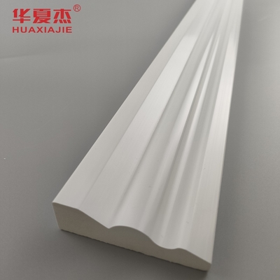 qualità Tavola di rivestimento in pvc bianco 70x20mm plastica in pvc facile da pulire tavola di base cassa coloniale decorazione interna Fabbrica