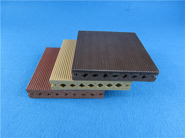 Prezzo buono Forte WPC pavimentazione della cavità WPC di Decking composito rotondo per l'esterno in linea