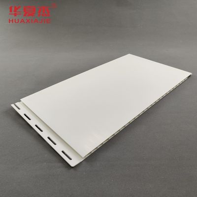 Prezzo buono Facile installazione pannelli di soffitto in PVC Forniti in 304mm 406mm 457mm Dimensioni di legno bianco Disegni personalizzati in linea