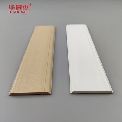 Prezzo buono Moderne cornici di porte in legno di plastica composita con texture di grano in linea