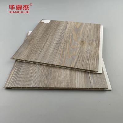 Larghezza 250 mm PVC Parete pannelli di legno granella Pvc pannelli Pvc decorativi interni