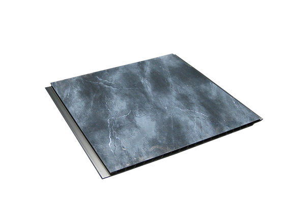 Prezzo buono Pannelli murali in PVC effetto marmo nero a nido d'ape per lavanderia, pannelli murali per doccia a strisce in linea