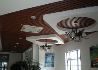 Prezzo buono Pannelli di parete riciclabili di UPVC, mattonelle composite di plastica di legno del soffitto in linea