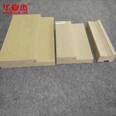 Prezzo buono Telaio per porta in WPC con finitura superficiale testurizzata, motivo realistico venatura del legno e proprietà impermeabili per installazioni durevoli in linea