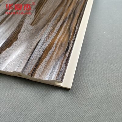 Prezzo buono Moderna superficie laminata WPC pannello murario impermeabile Eco-friendly Legno-plastico rivestimento composito in linea