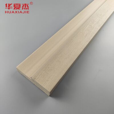 Prezzo buono 115 mm spessore WPC cornice con superficie di legno per la decorazione delle porte in linea