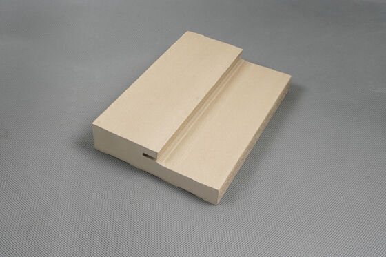 Prezzo buono Telaio per porta in WPC impermeabile con motivo venatura del legno per una facile installazione in applicazioni interne ed esterne in linea