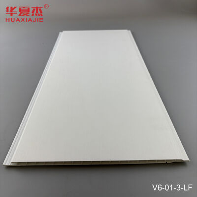 Qualità Facile installazione pannelli da parete in PVC con dimensioni di pannello di 250x8 mm e resistenza all'umidità per interni moderni Fabbrica